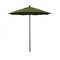 California Umbrella 7.5' Black Aluminum Market Patio Umbrella, Pacifica Palm 194061334942 - alternate 1
